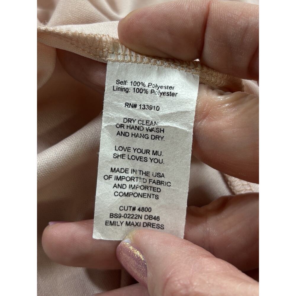 SMYM Show Me Your Mumu Emily Maxi Dress Dusty Blush Pink Plus Size 3X - Picture 5 of 15